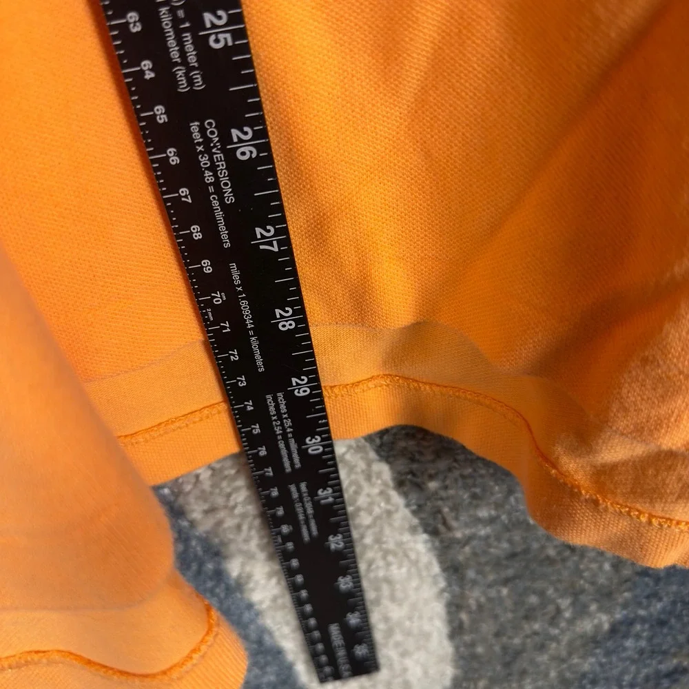 Polo Ralph Lauren Polo Shirt Mens L Orange‎ Excellent Short Sleeve Cotton Pique
